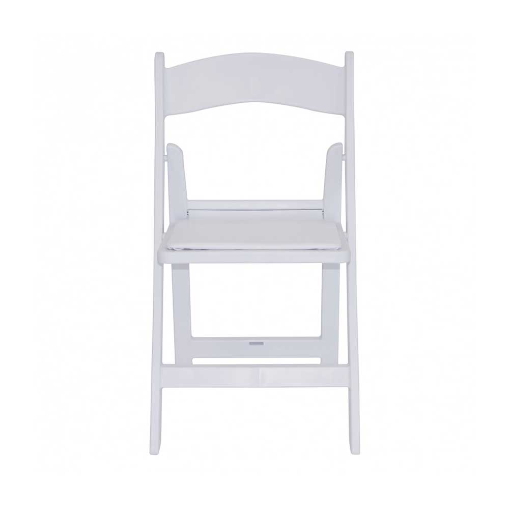 Low Cost Resin Folding Rental Chairs White JMS Tents