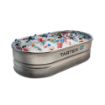 40 Gallon Galvanized Steel Drink Tub