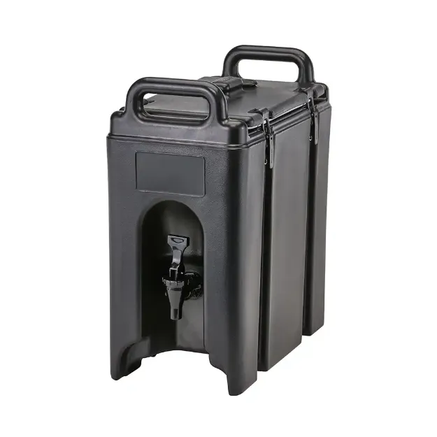 2.5 gallon insulated beverage dispenser with serving spigot