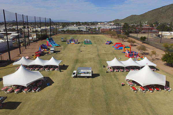 Keeping Outdoor Events Cool In Phoenix | JMS Tents